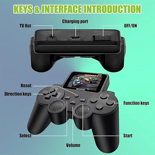 S10 Video Game Retro Friendly Competition Gamepad 520 in 1 Handheld Video Games