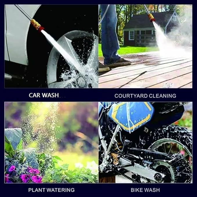 Car Washer High Pressure Gun (Double Battery) Cordless Portable Wireless Pressure washer