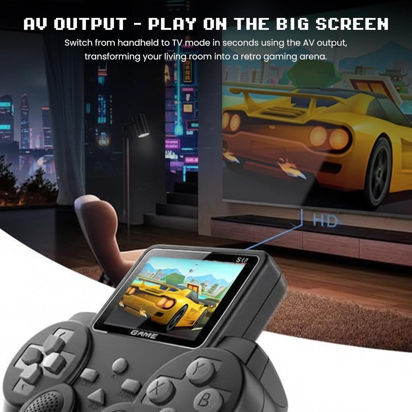 S10 Video Game Retro Friendly Competition Gamepad 520 in 1 Handheld Video Games