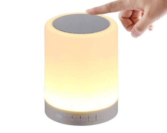 LED Touch Lamp Bluetooth Speaker: Wireless HiFi Sound with Adjustable Light