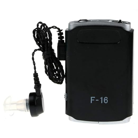 AXON F-16 Professional Hearing Aid Hearing Enhancer Ear Machine Sound Amplifier, Black