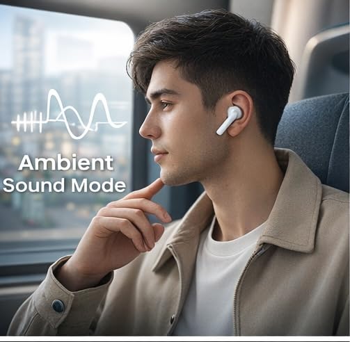 A9 Pro Bluetooth Air Pods Wireless with Touchscreen Case, Active ANC ENC for Calls