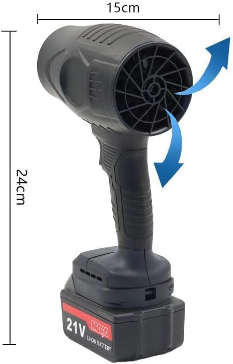 FAB Innovation Handheld Electric Portable Air Blower,Turbo Jet Blower Cordless 48V
