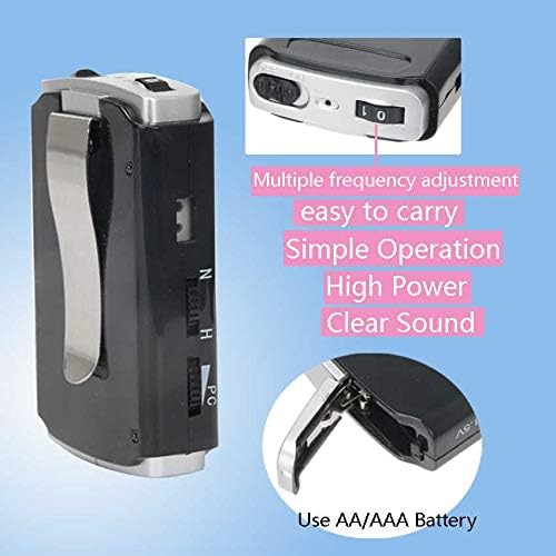 AXON F-16 Professional Hearing Aid Hearing Enhancer Ear Machine Sound Amplifier, Black