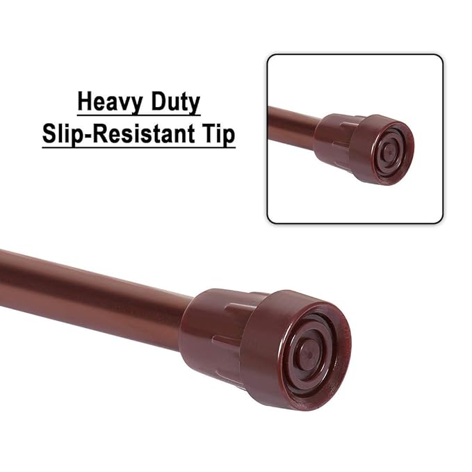 Dr Care 4 Folding Walking Stick for Old Age | Aluminum | Adjustable Height 85–95 cm