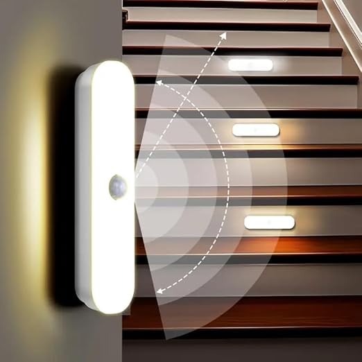Motion Sensor LED Night Light Home, Auto On/Off Rechargeable Wireless Magnetic LED lamp