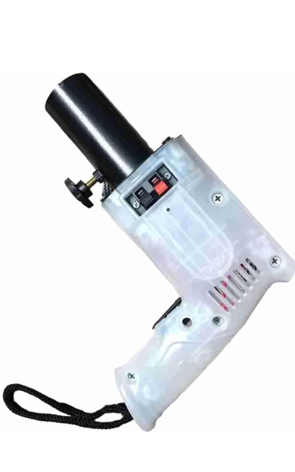 Handheld Sparkler Pyro Party Gun (Transparent) with RGB Lighting