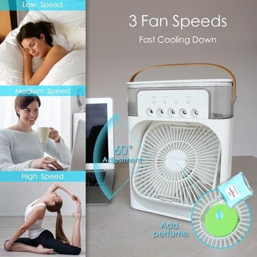 Mini Air Cooler for Room Cooling AC Portable Mini Fan Artic Cooler