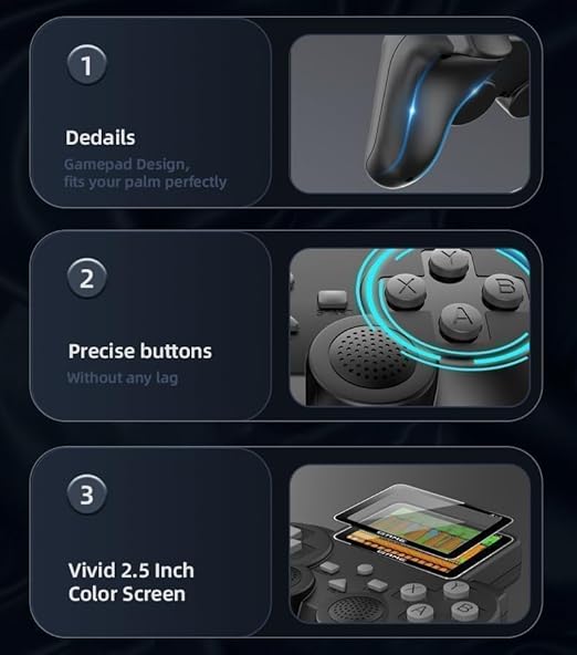 S10 Video Game Retro Friendly Competition Gamepad 520 in 1 Handheld Video Games