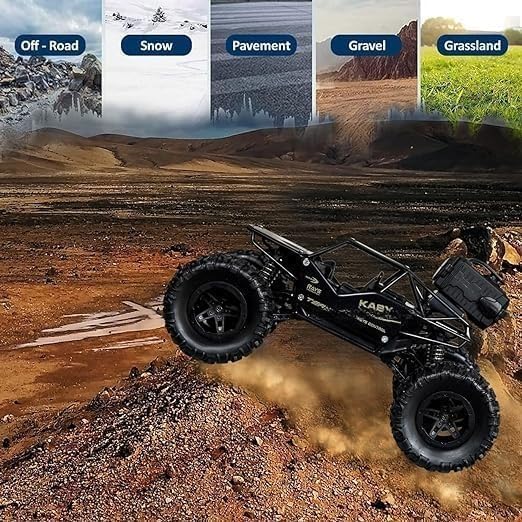 Rock Crawler Car with Smoke Offroader 2Wd Rc Car High Speed