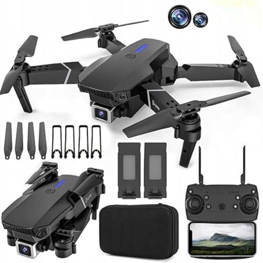 Drone with 4k Camera Foldable 1080P HD Drone with FPV Live Video