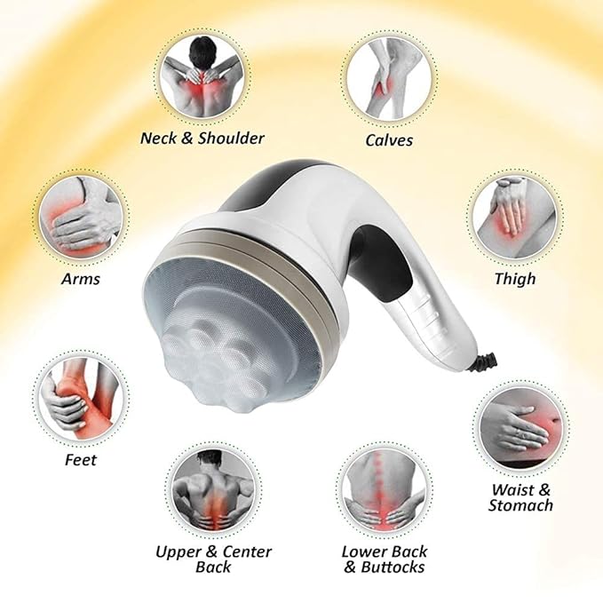 Hesley Electric Full Body Massager for Pain Relief of Back, Leg and Foot