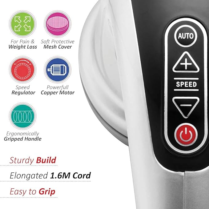 Hesley Electric Full Body Massager for Pain Relief of Back, Leg and Foot
