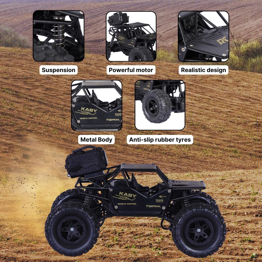 Rock Crawler Car with Smoke Offroader 2Wd Rc Car High Speed