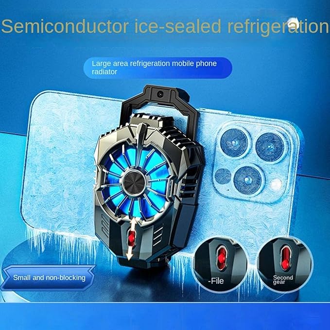 Mobile Cooling Fan – Fast Heat Dissipation with Semiconductor Heatsink