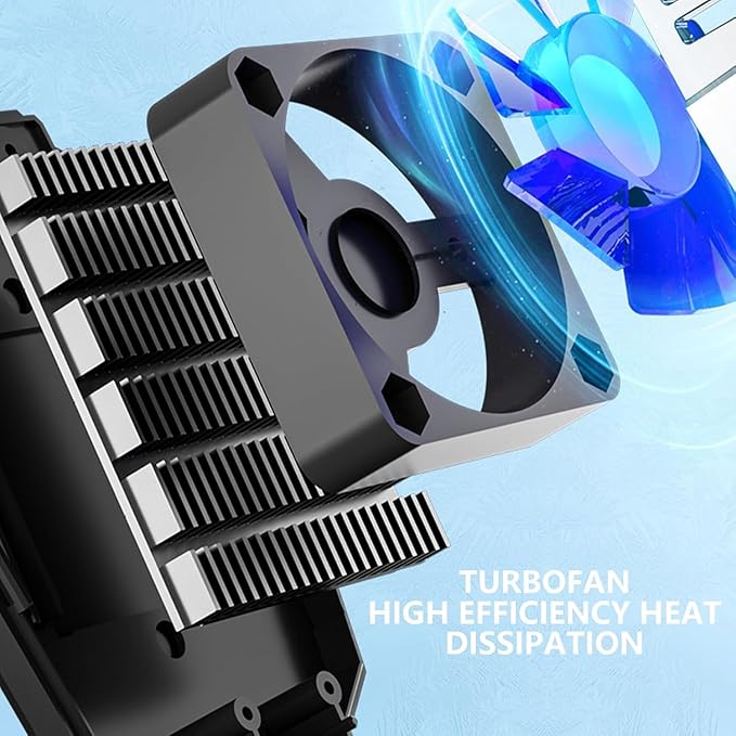 Mobile Cooling Fan – Fast Heat Dissipation with Semiconductor Heatsink