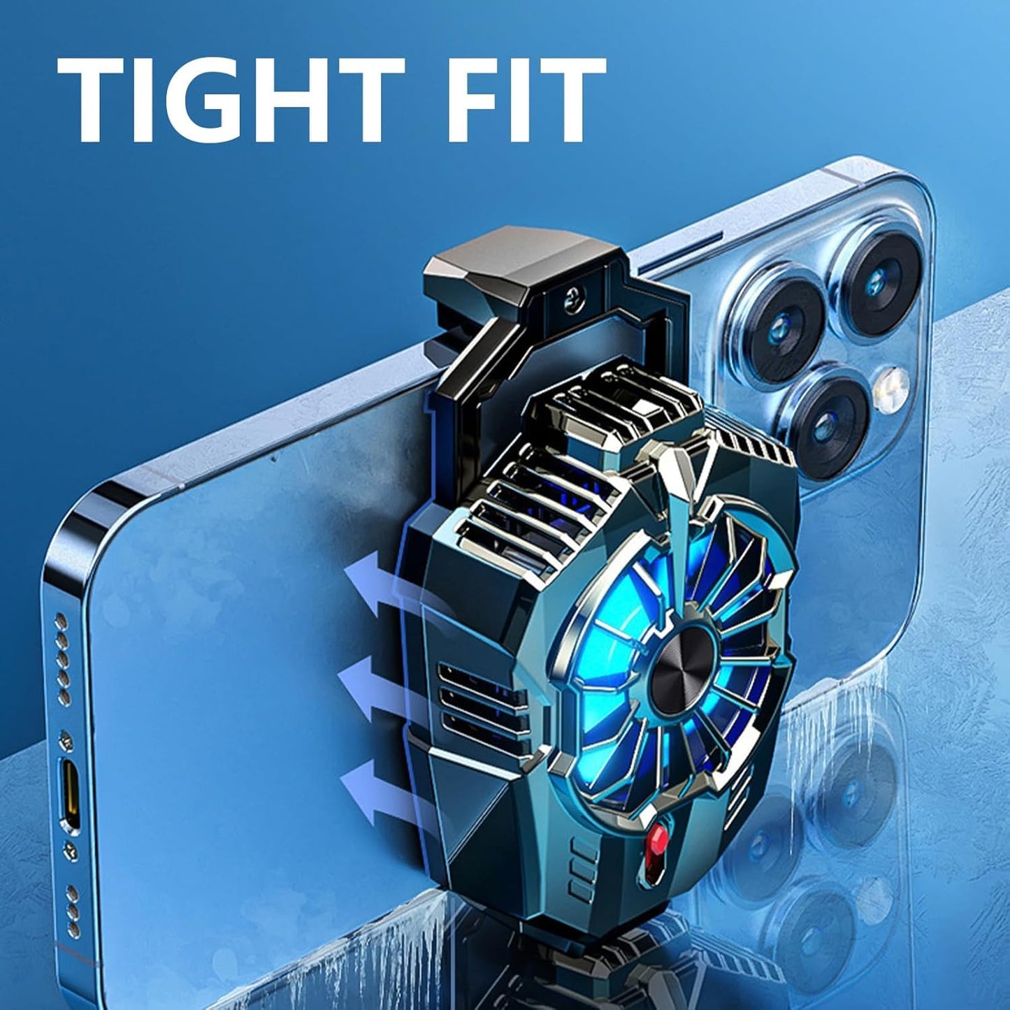 Mobile Cooling Fan – Fast Heat Dissipation with Semiconductor Heatsink