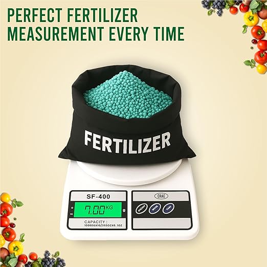 Digital Kitchen Scale Weighing Machine, Capacity: 10000g/10 kg, 3 Weighing Modes, White